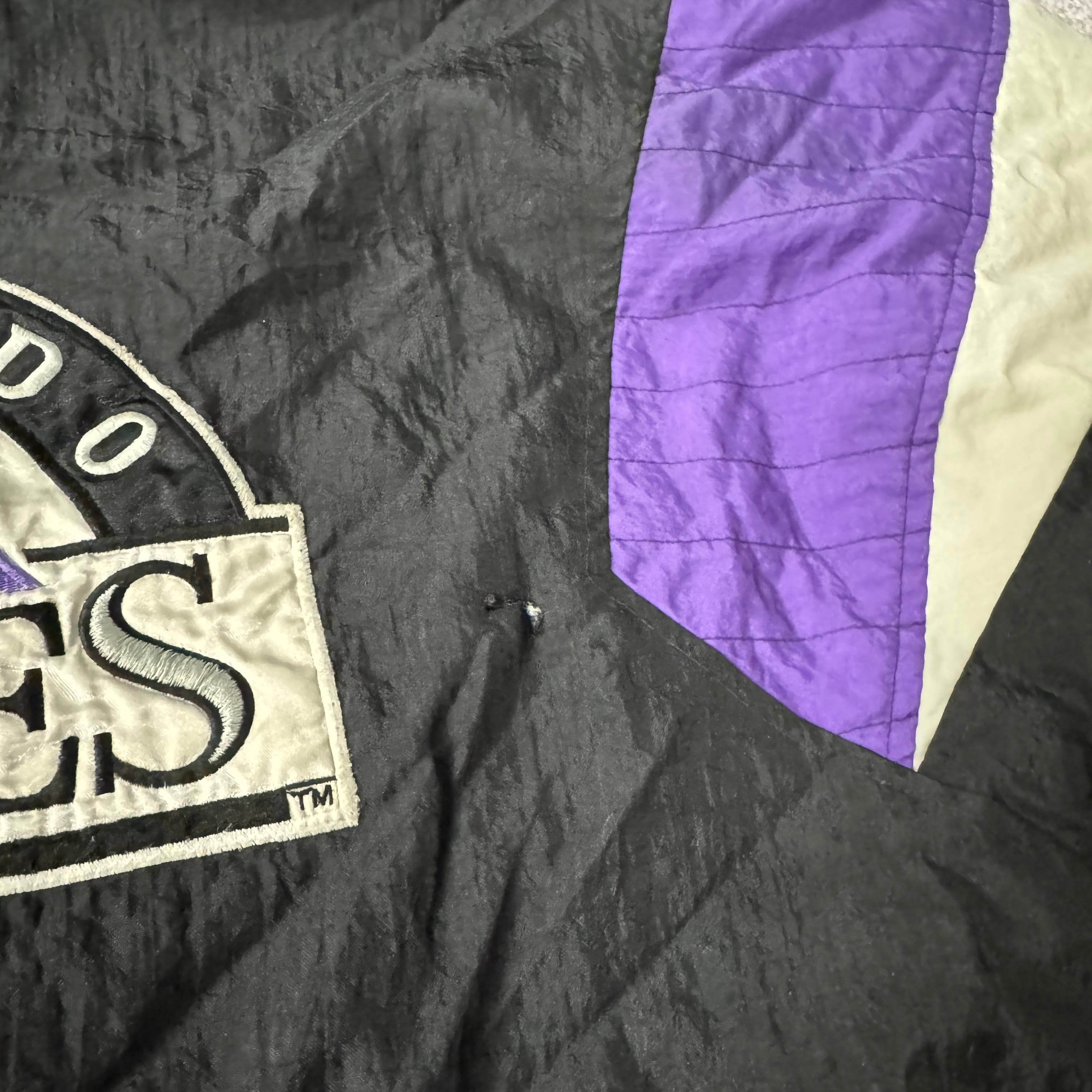 90s Colorado Rockies Starter Jacket L
