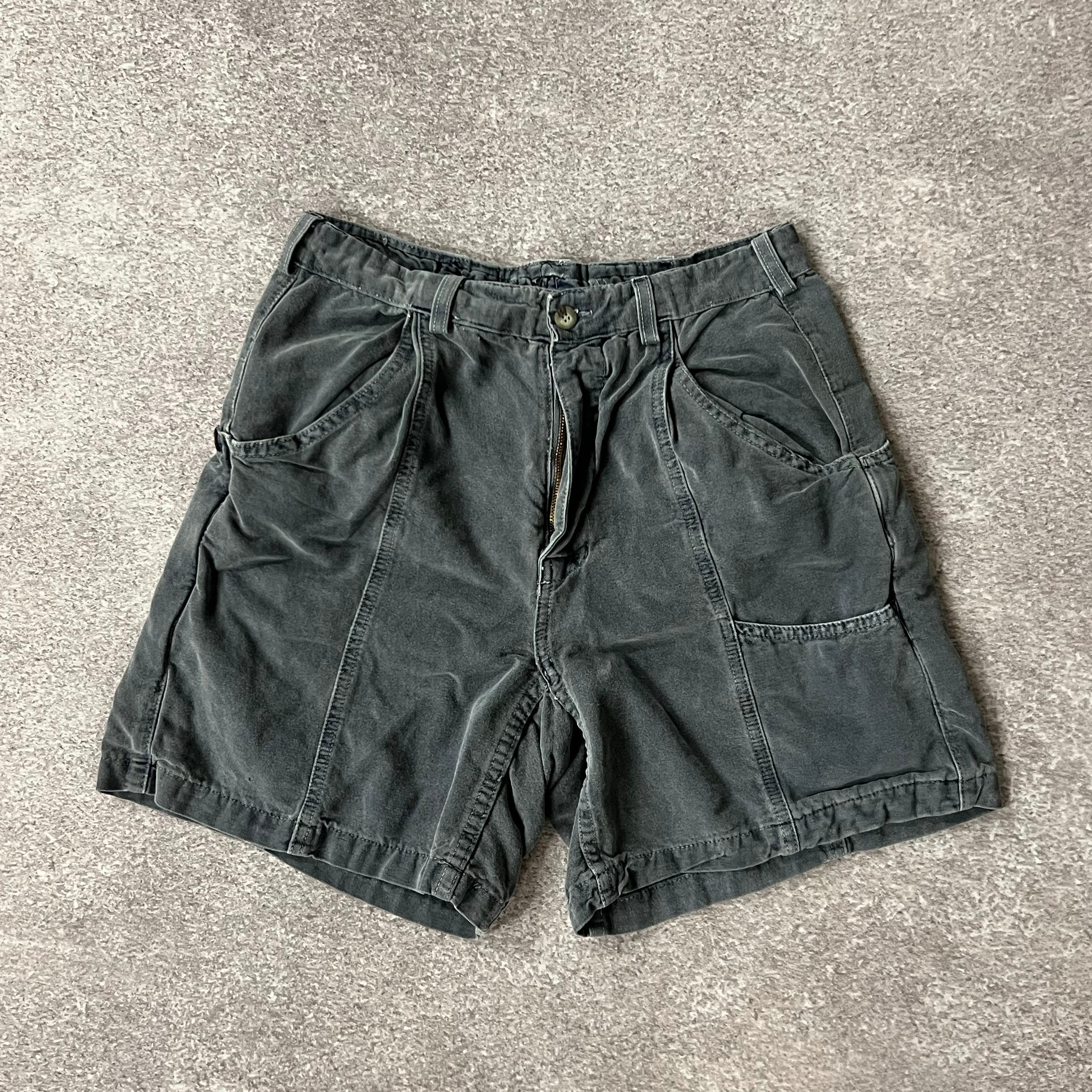 90s Gramicci Gray Outdoor Shorts 28W x 7L