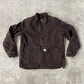 2010s Carhartt Full Swing Caldwell Jacket Purple Worn In L