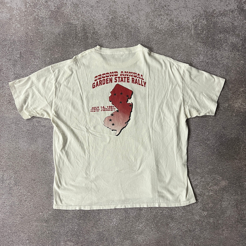 90s Holoubek Brand New Jersey White Back Graphic Tee 2XL
