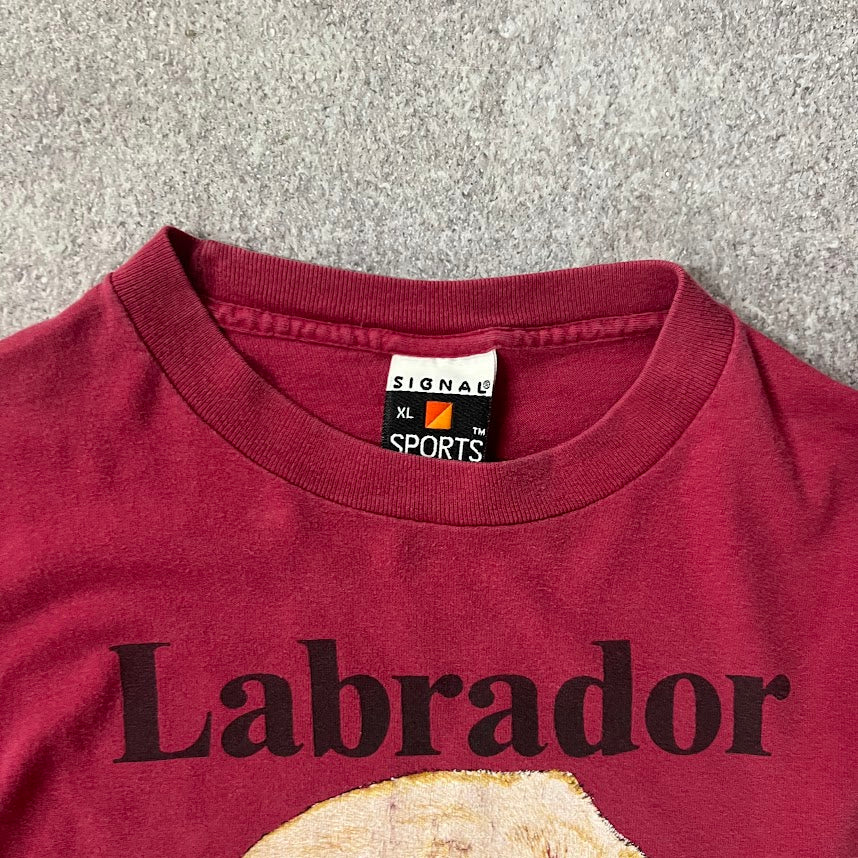 90s Labrador Signal Sports Single Stitch Made in USA Tee XL