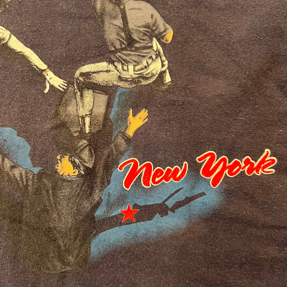 90s New York Yankees MLB Home Team Advantage Embroidered Big Logo Tee L