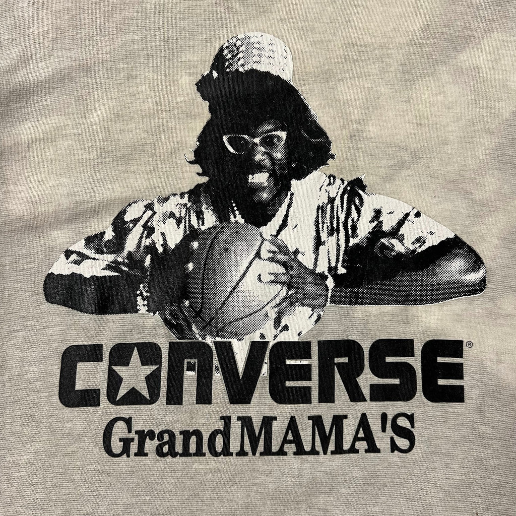 90s Converse Big Logo Sun Faded Single Stitch Made in USA Vintage Tee XL