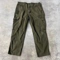2010s Carhartt Workwear Distressed Relaxed Green Vintage Pants 38x30