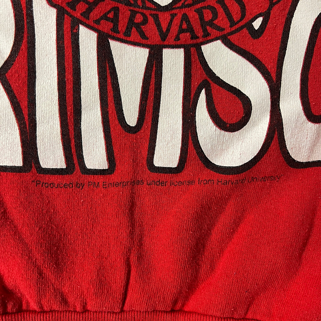 80s Fruit of the Loom College Big Logo Crewneck L