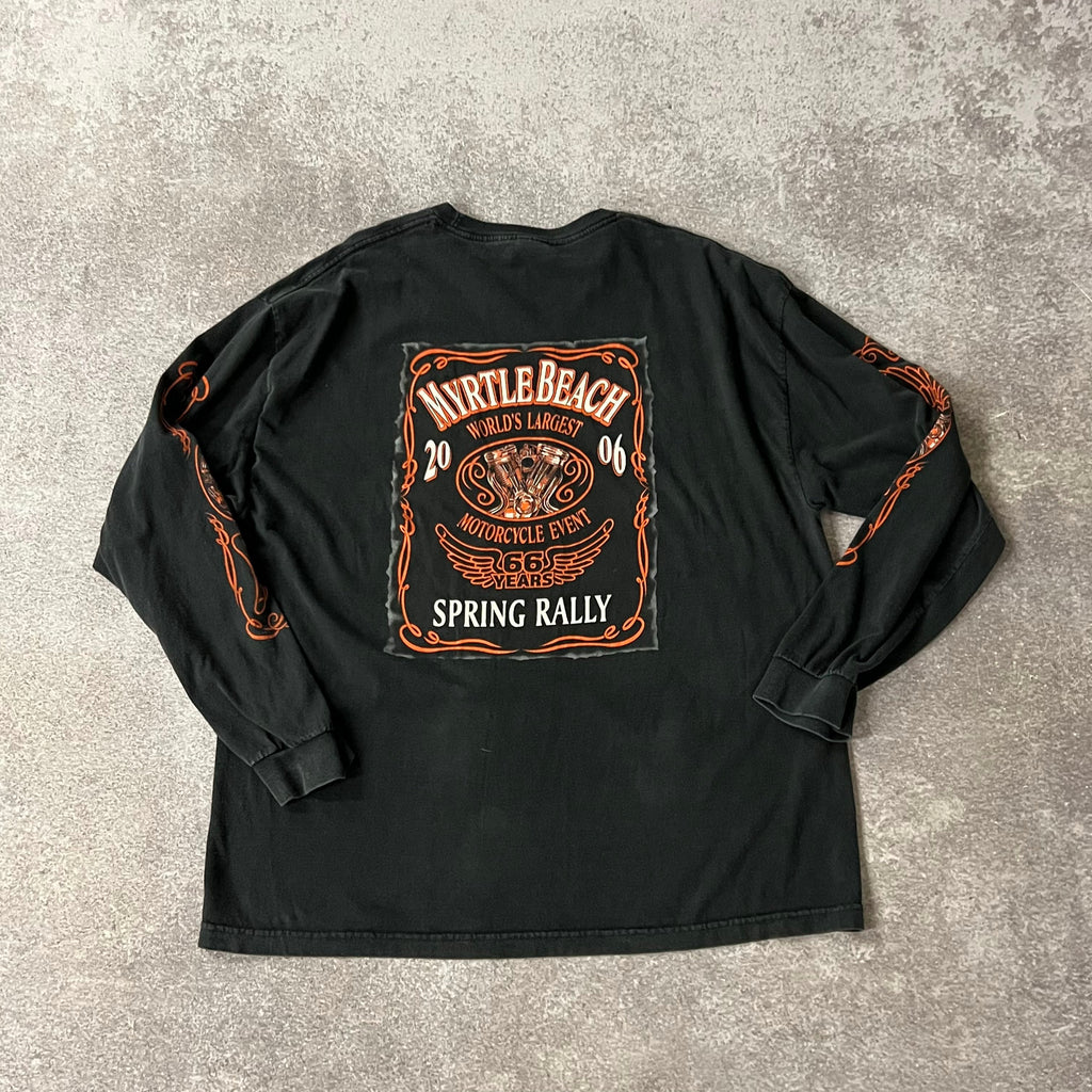 Y2K Alstyle Apparel Myrtle Beach Worn In Long Sleeve Tee XXL