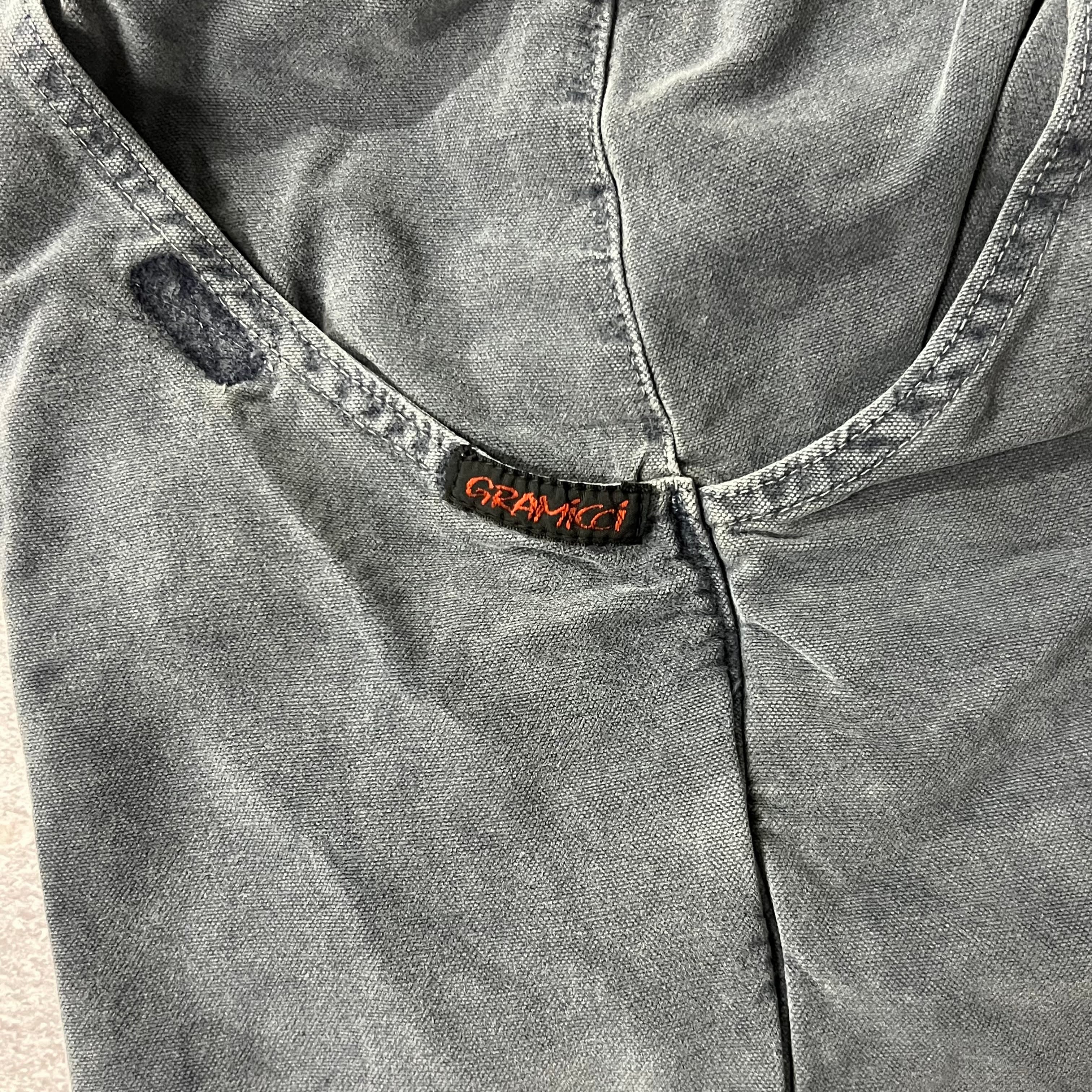 90s Gramicci Gray Outdoor Shorts 28W x 7L