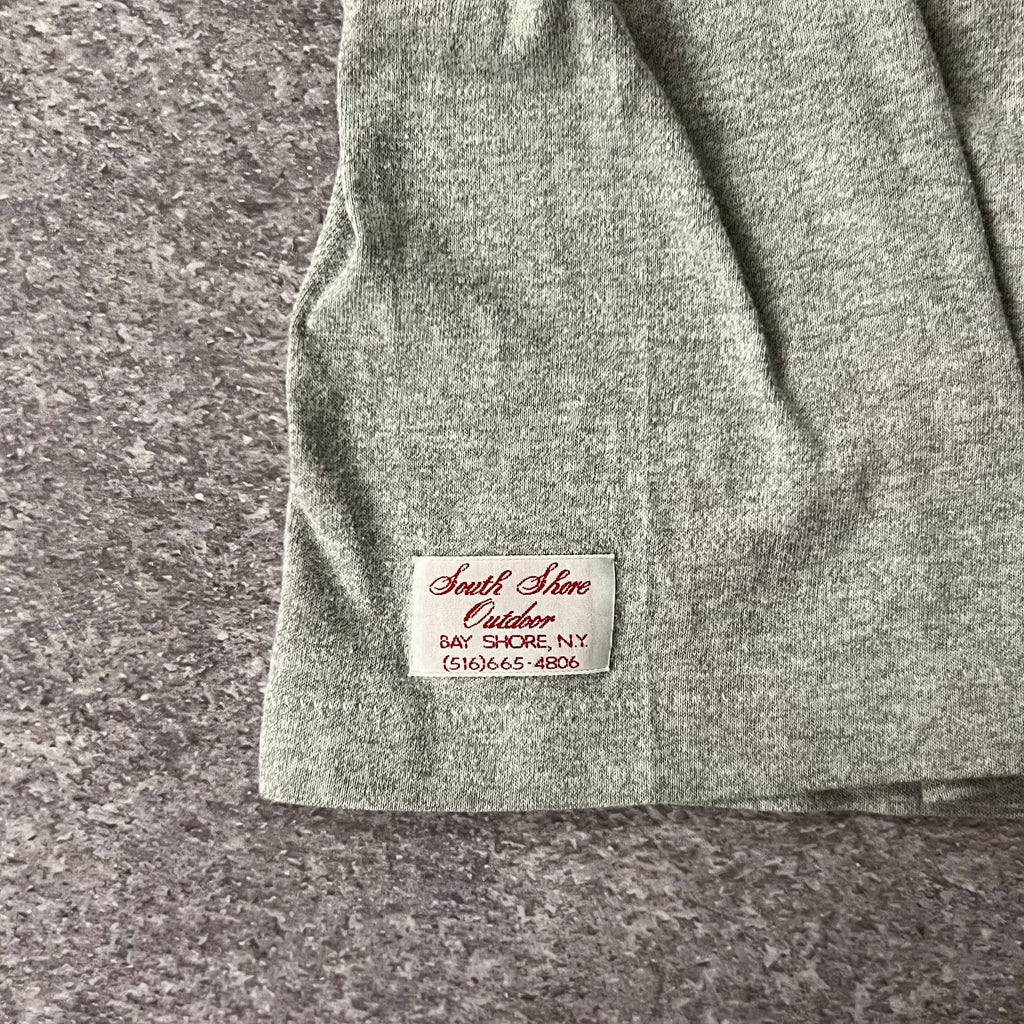 90s Big Logo Gray Tee M