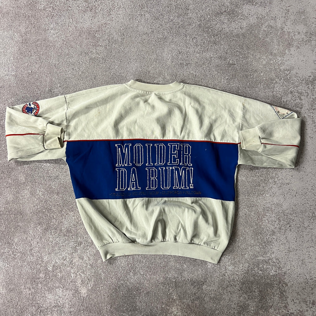 90s Adidas Baseball Big Logo Crewneck
