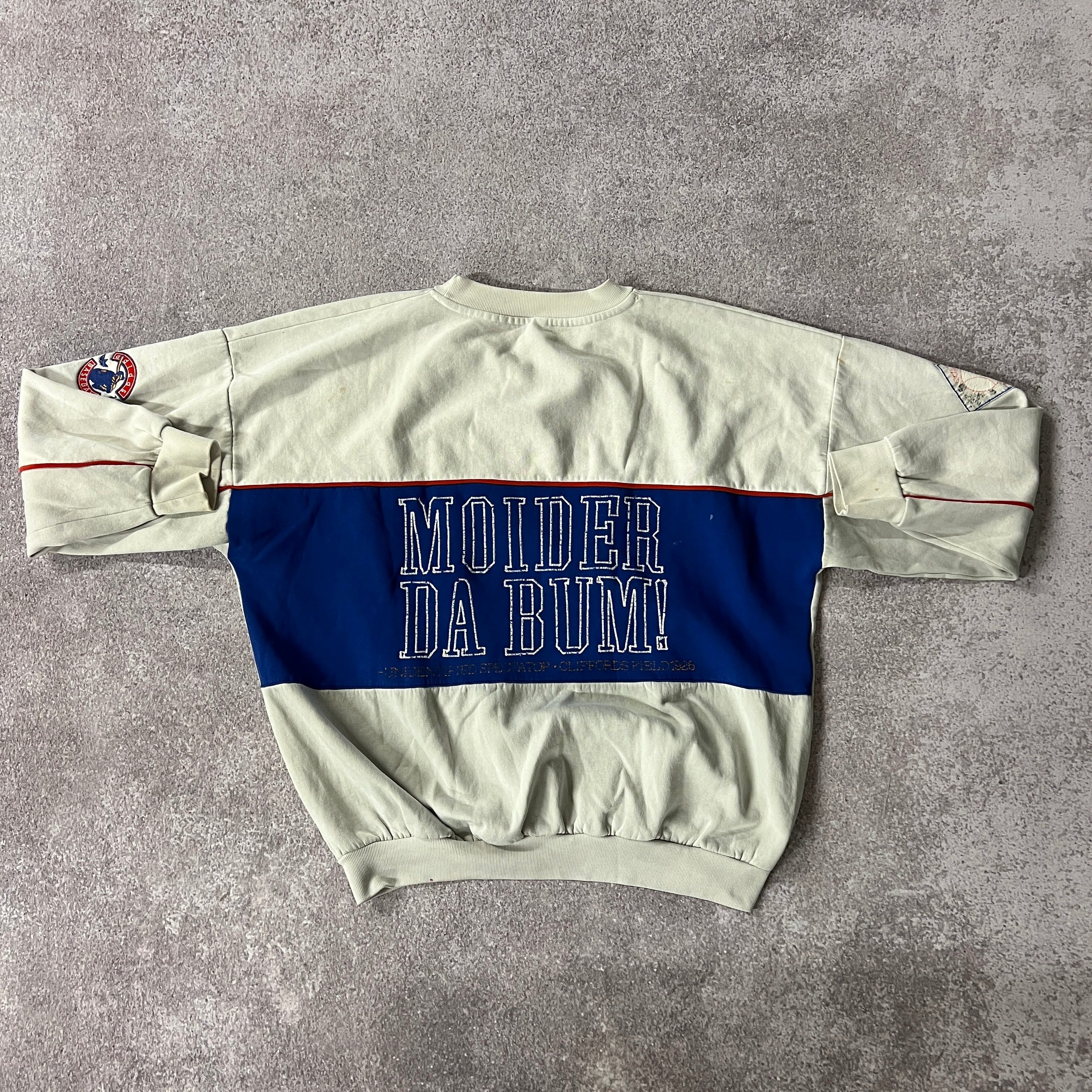 90s Adidas Baseball Big Logo Crewneck