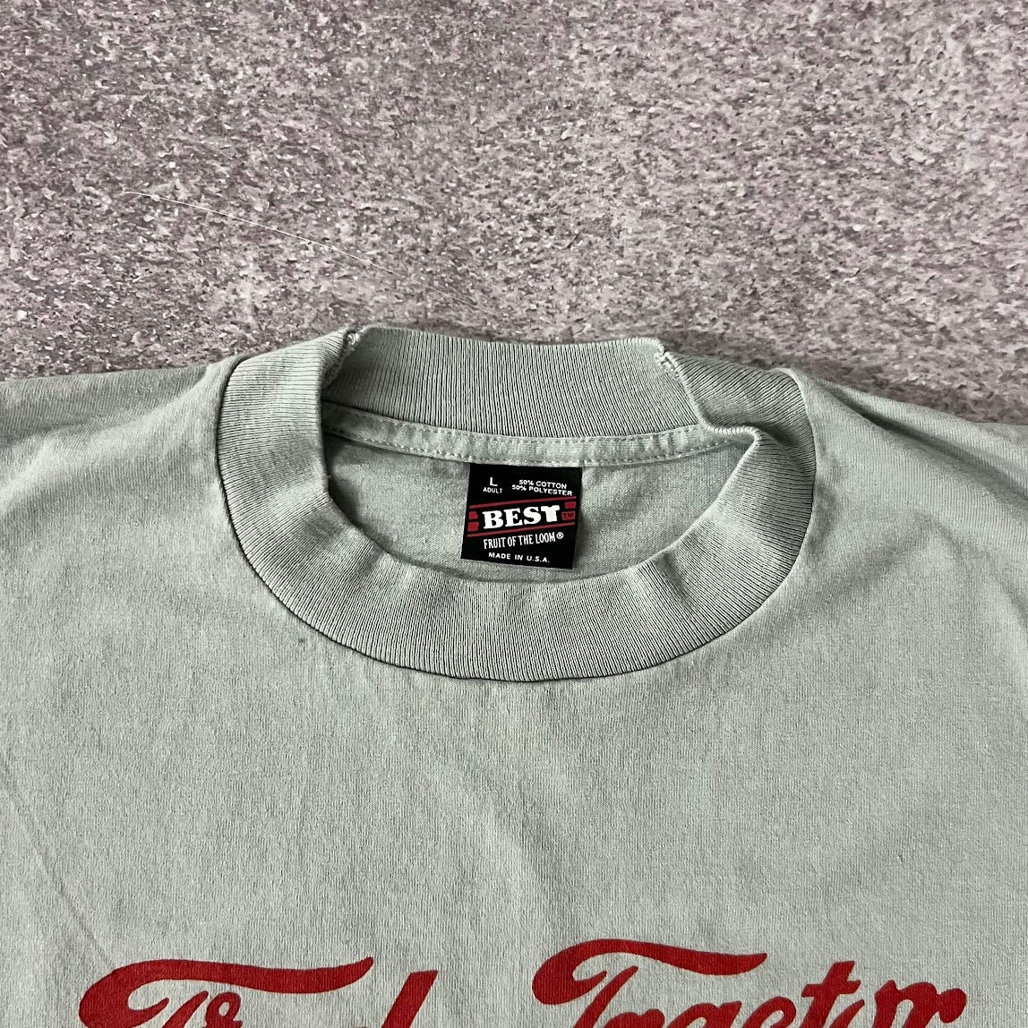 90s Fruit of the Loom Ford Tractor Single Stitch Tee L