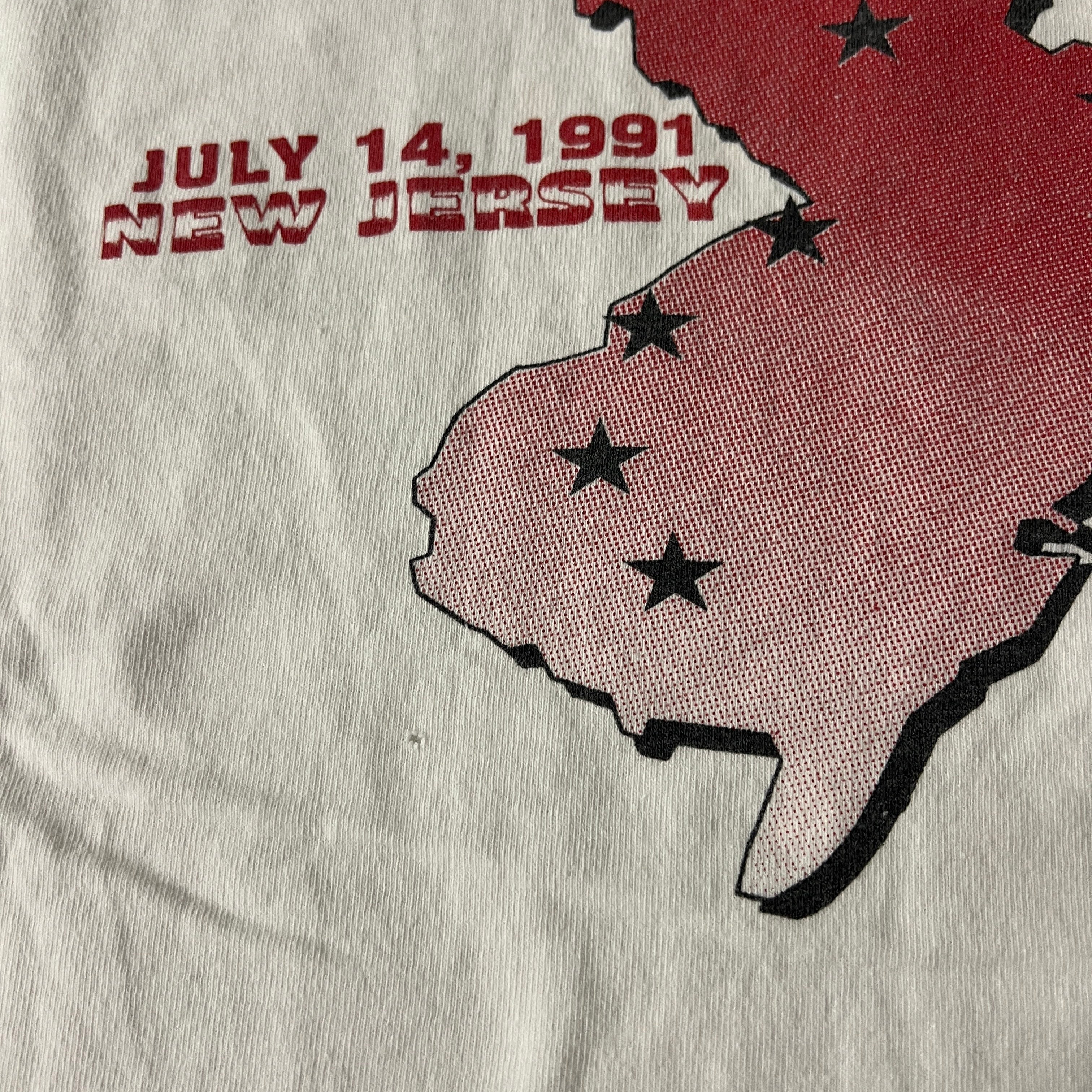 90s Holoubek Brand New Jersey White Back Graphic Tee 2XL