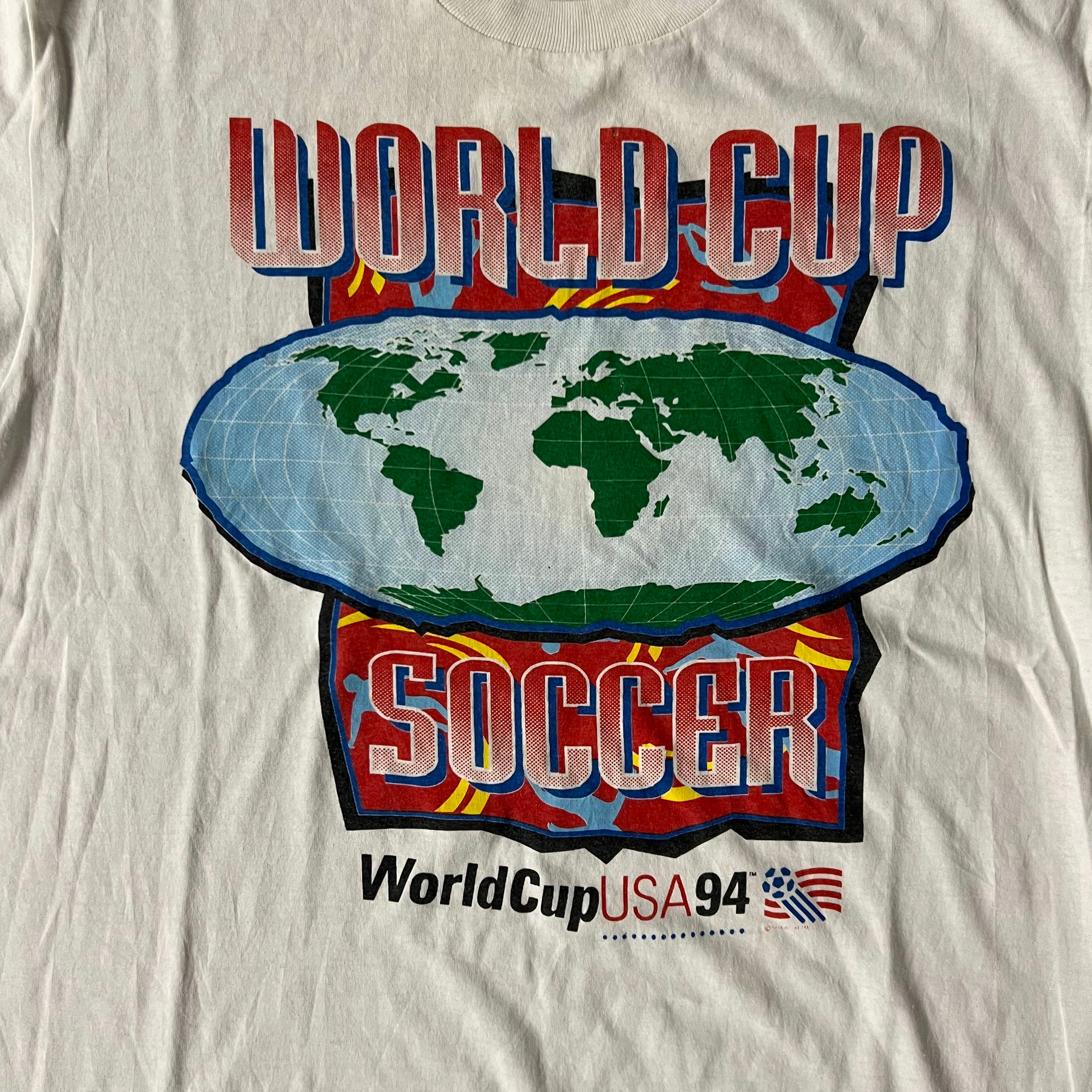 90s World Cup, USA Hanes Big Logo Tee XL