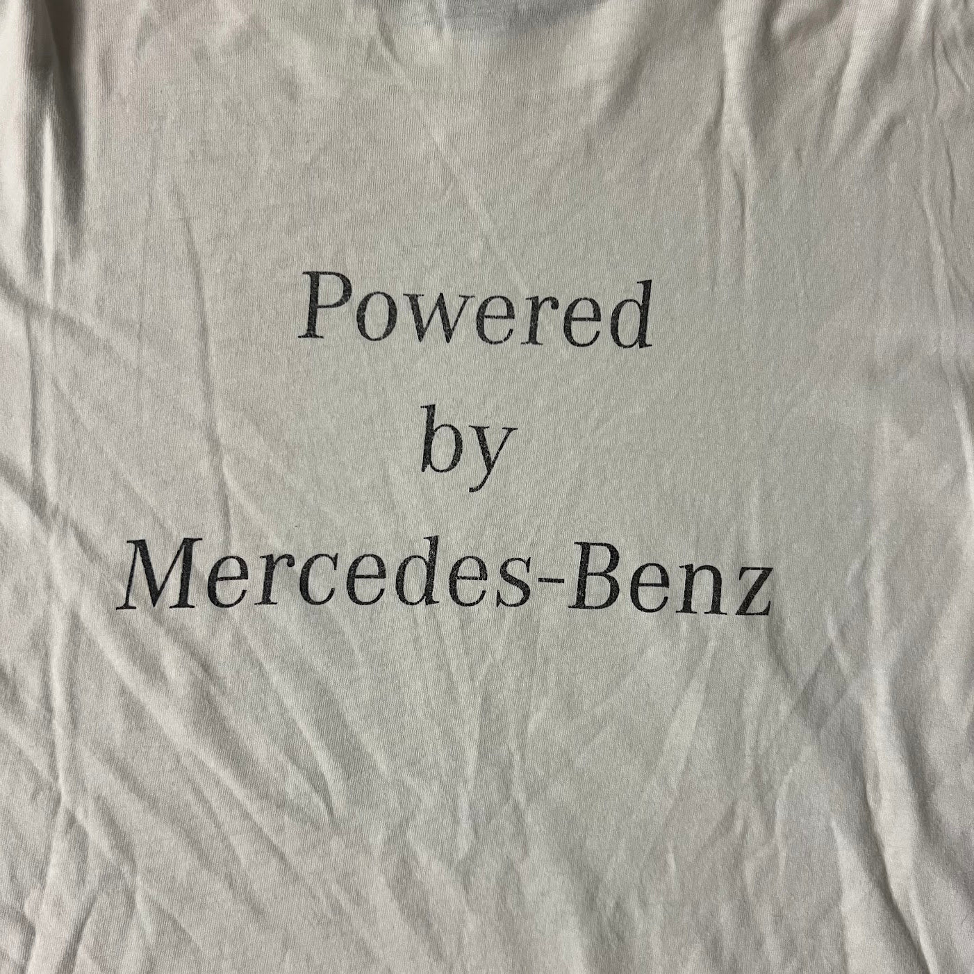 90s West McLaren Mercedes Faded Double Stitch Vintage Tee XL