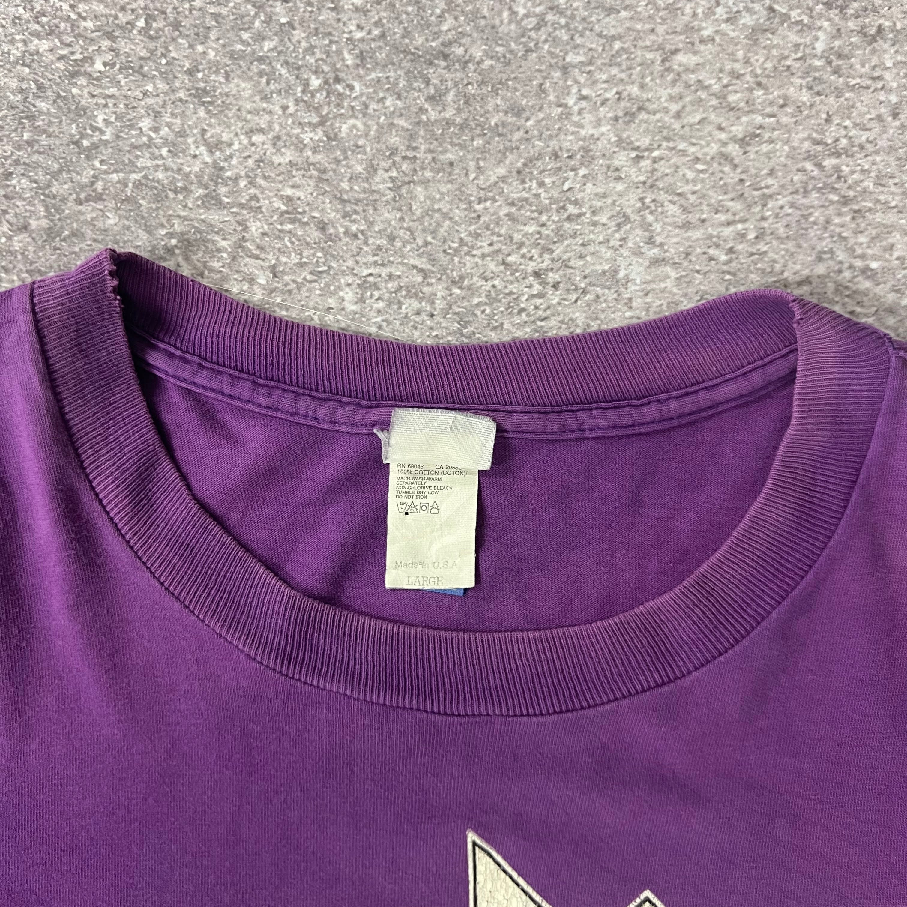 90s Phoenix Suns Logo 7 Big Logo Single Stitch Tee L