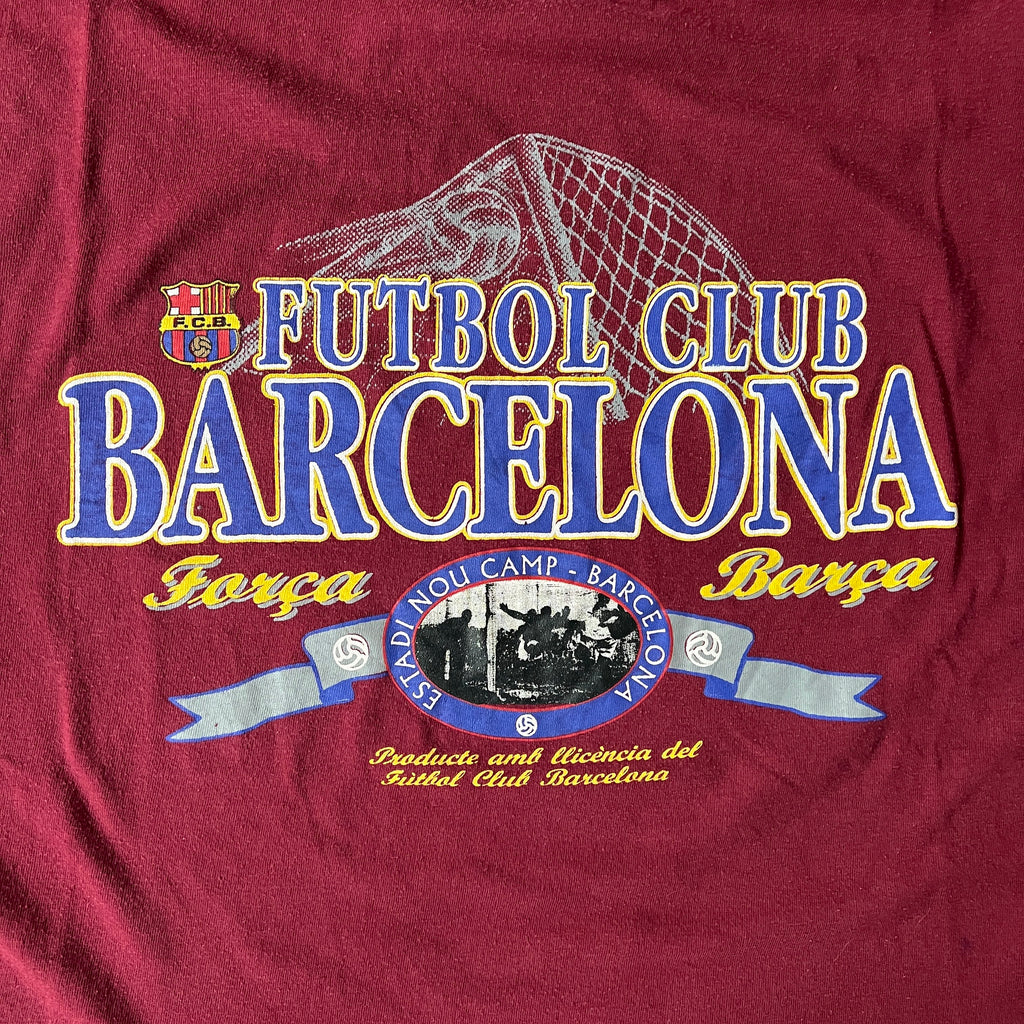 90s Soccer Big Logo Tee L