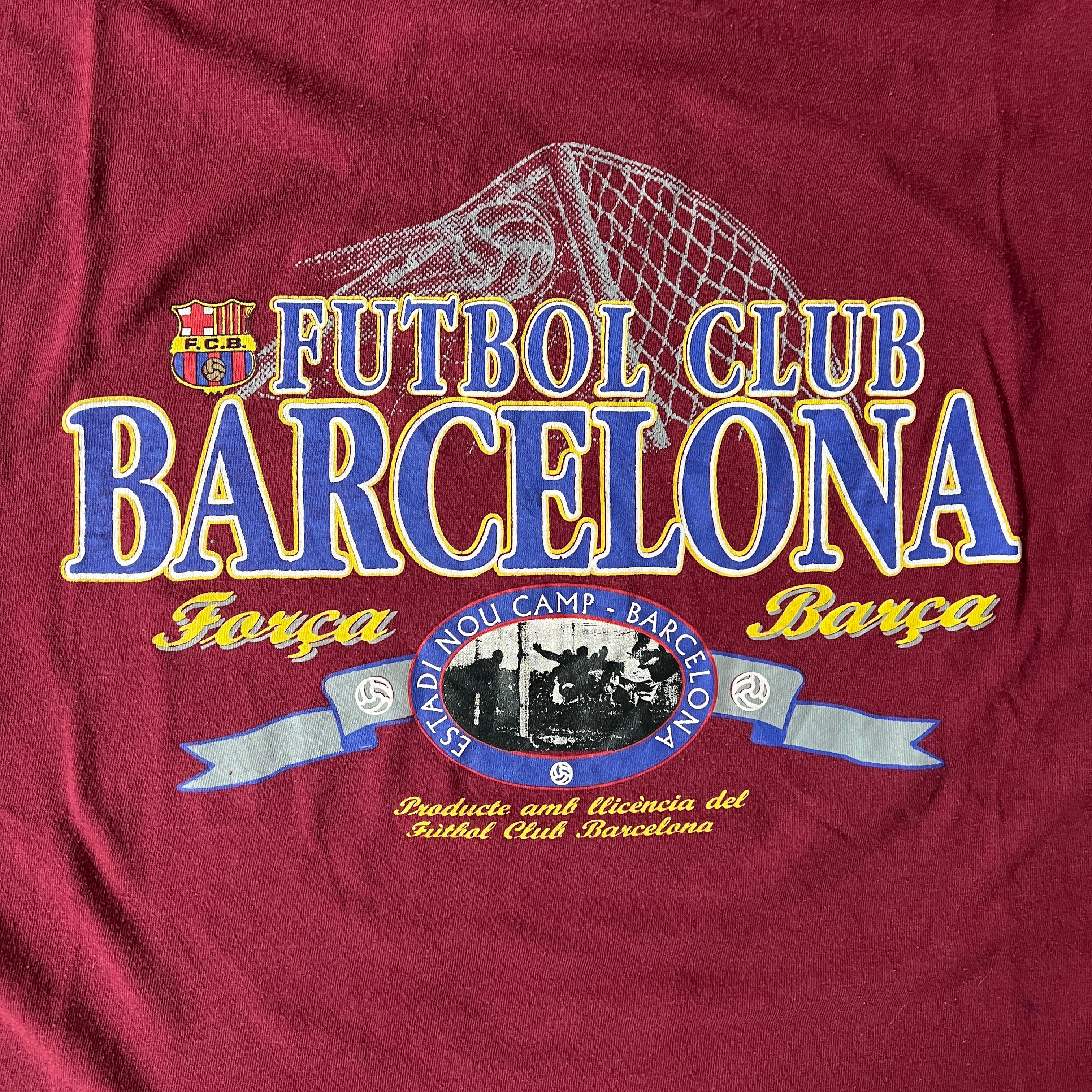 90s Soccer Big Logo Tee L