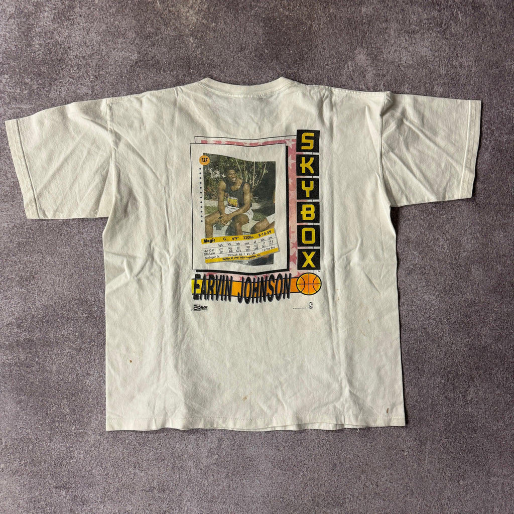 90s Los Angeles Lakers Salem Sportswear Big Logo Tee XL