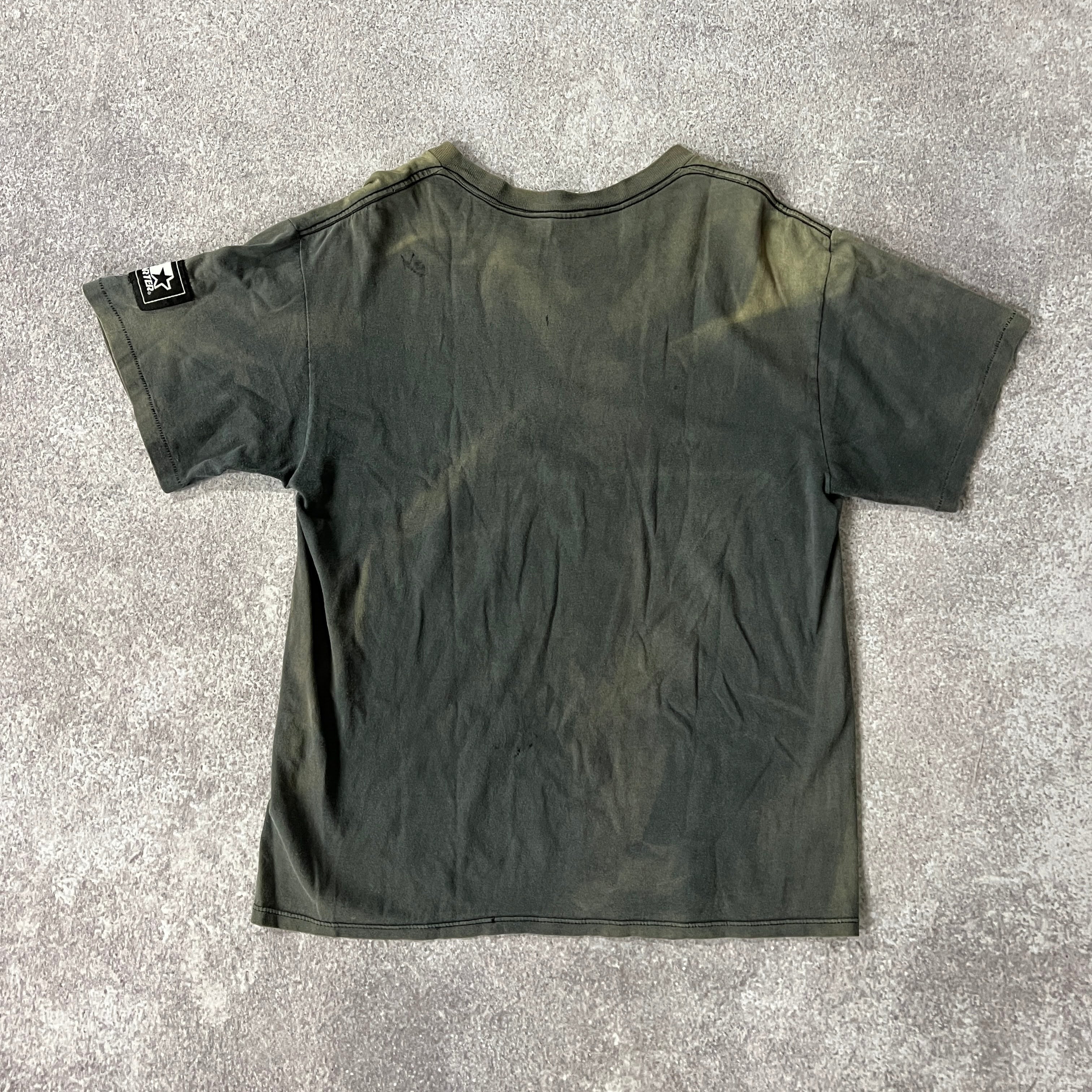 90s Los Angeles Lakers Starter Sun Faded Tee M