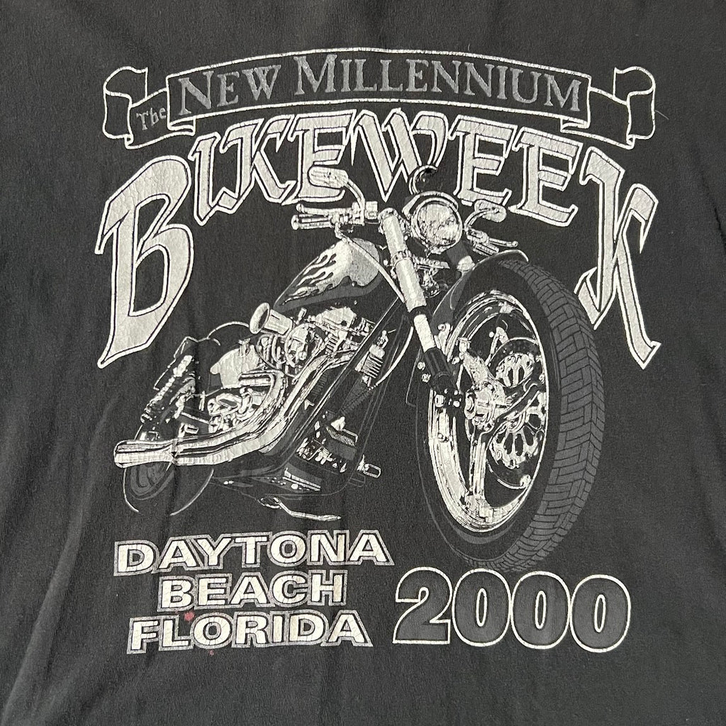 Y2K Daytona Beach, FL Worn In Tee XL