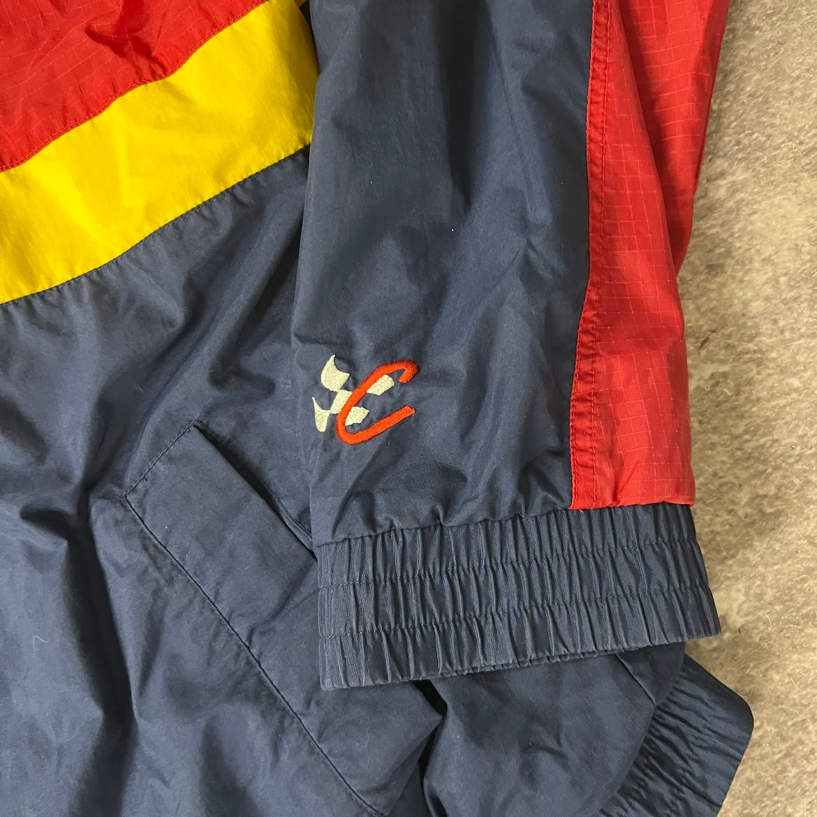 Y2K Jeff Gordon NASCAR #24 Chase Authentics Embroidered Rain Jacket XL