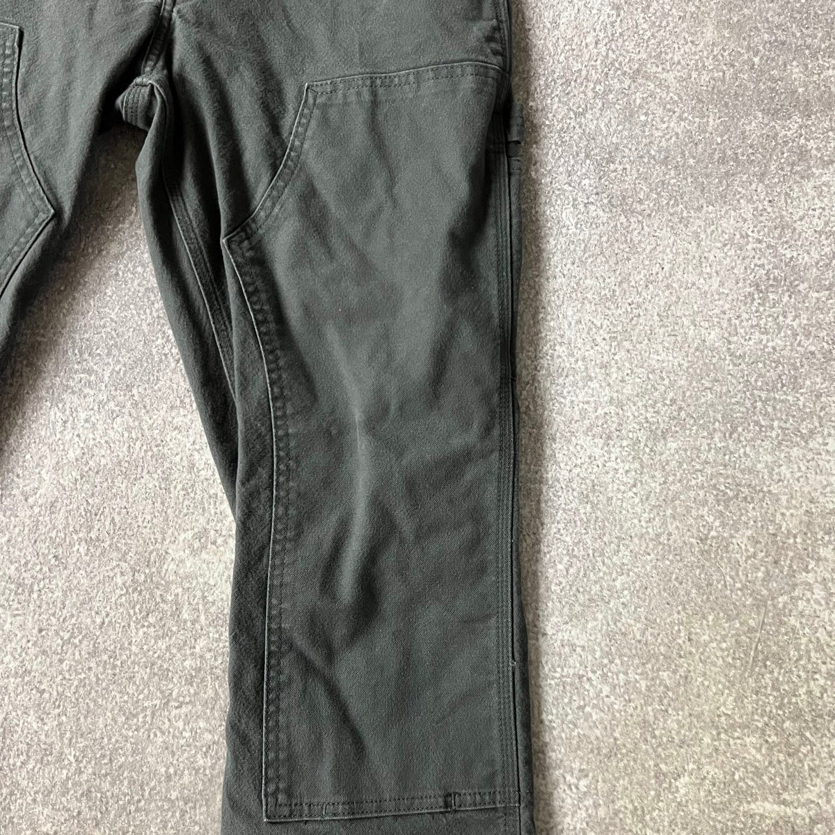 Modern Carhartt Workwear Faded Relaxed Gray Streetwear Pants 31x30