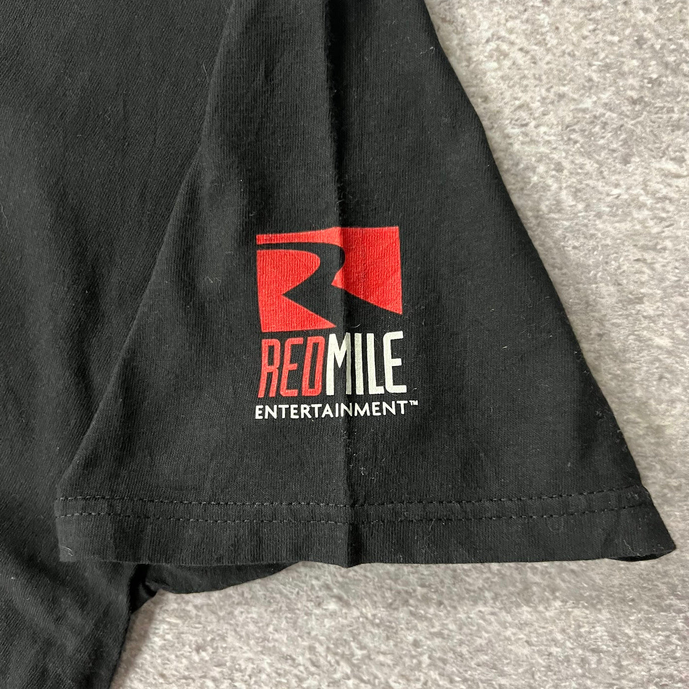 Y2K Jackass The Game Redmile Entertainment Promo Big Logo Tee L