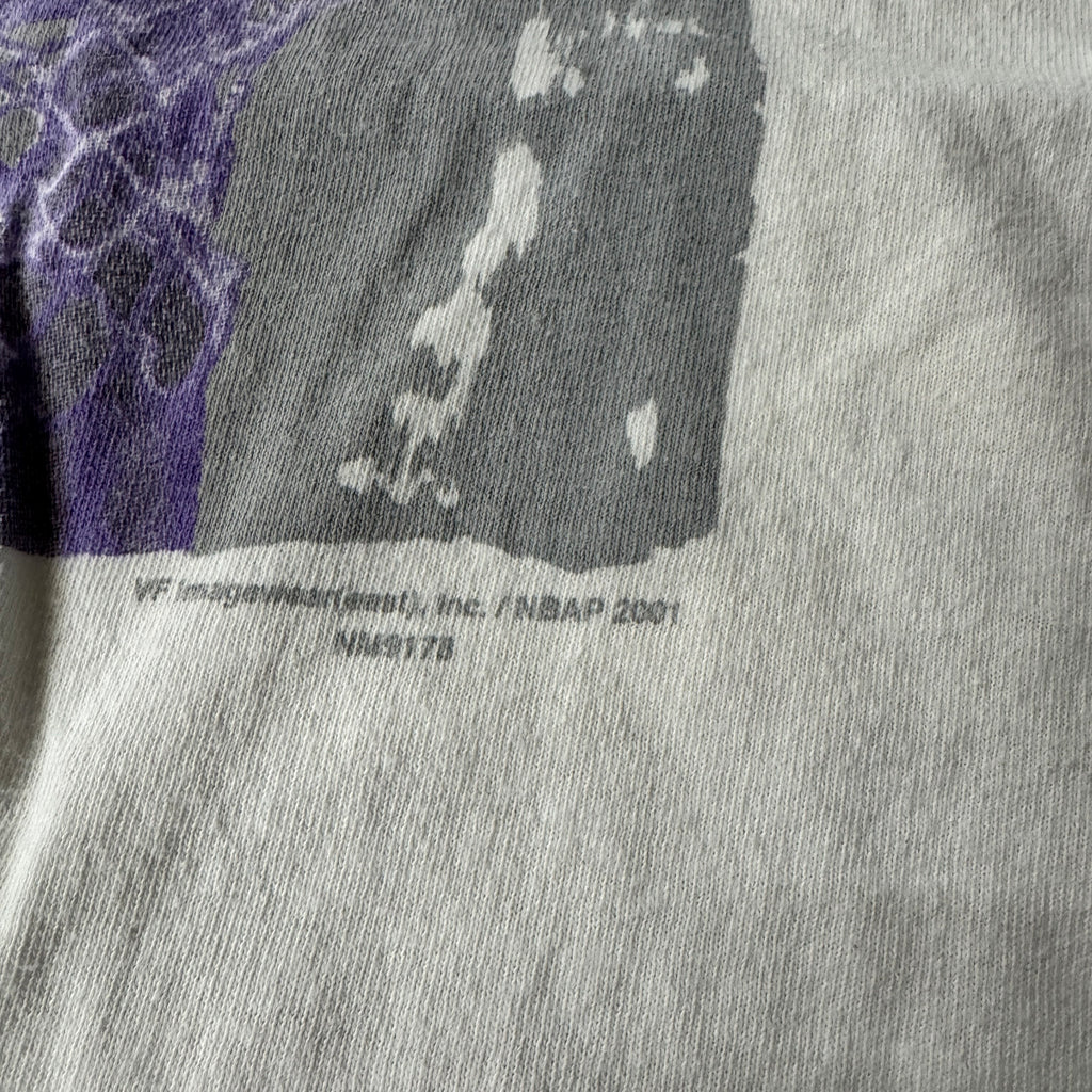 90s Los Angeles Lakers Gildan Big Logo Tee L