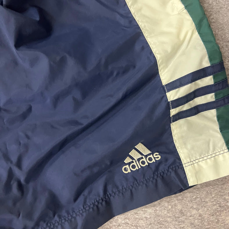Y2K Adidas Athletic Nylon Vintage Shorts L