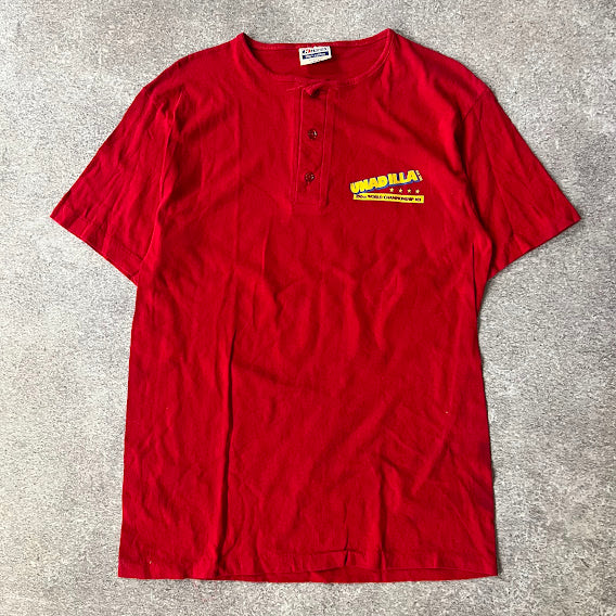 80s Unadilla NY 250cc World Championship Motocross Single Stitch Red Tee L
