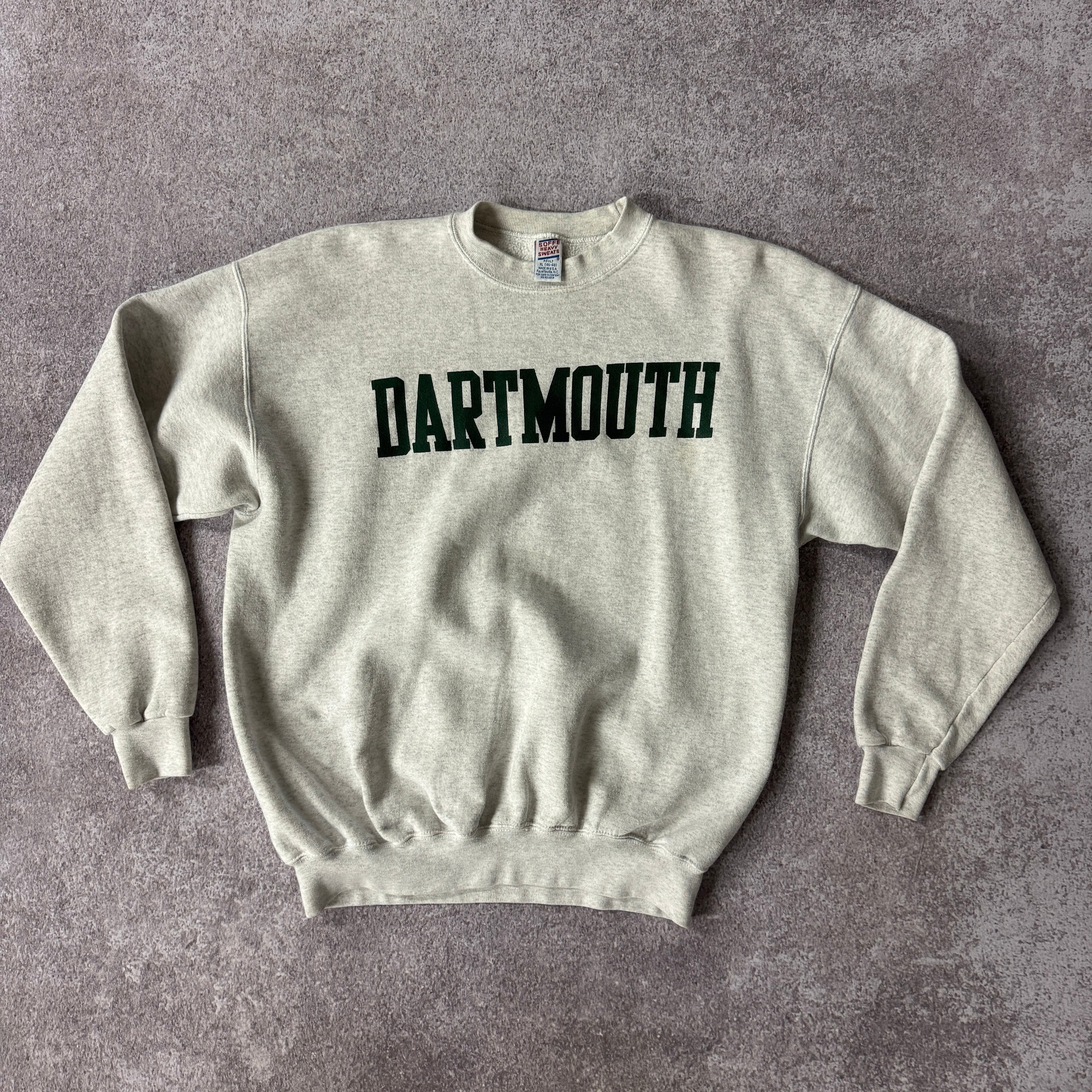 90s Soffe Heavy Sweats Gray Graphic Crewneck XL