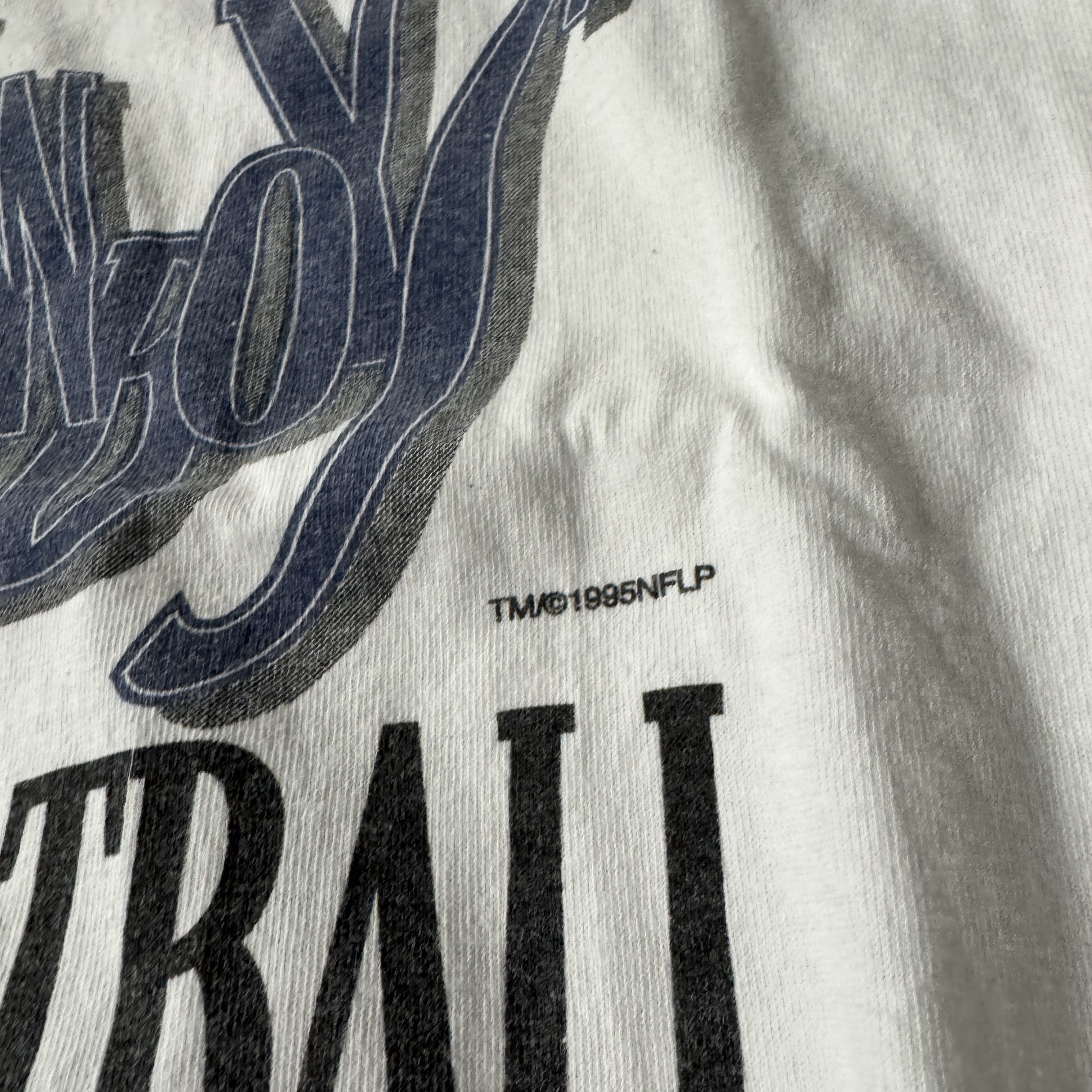 90s Dallas Cowboys Delta Big Logo Tee L