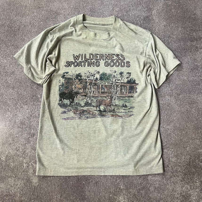 90s Single Stitch Vintage Outdoor Streetwear Graphic Tee M