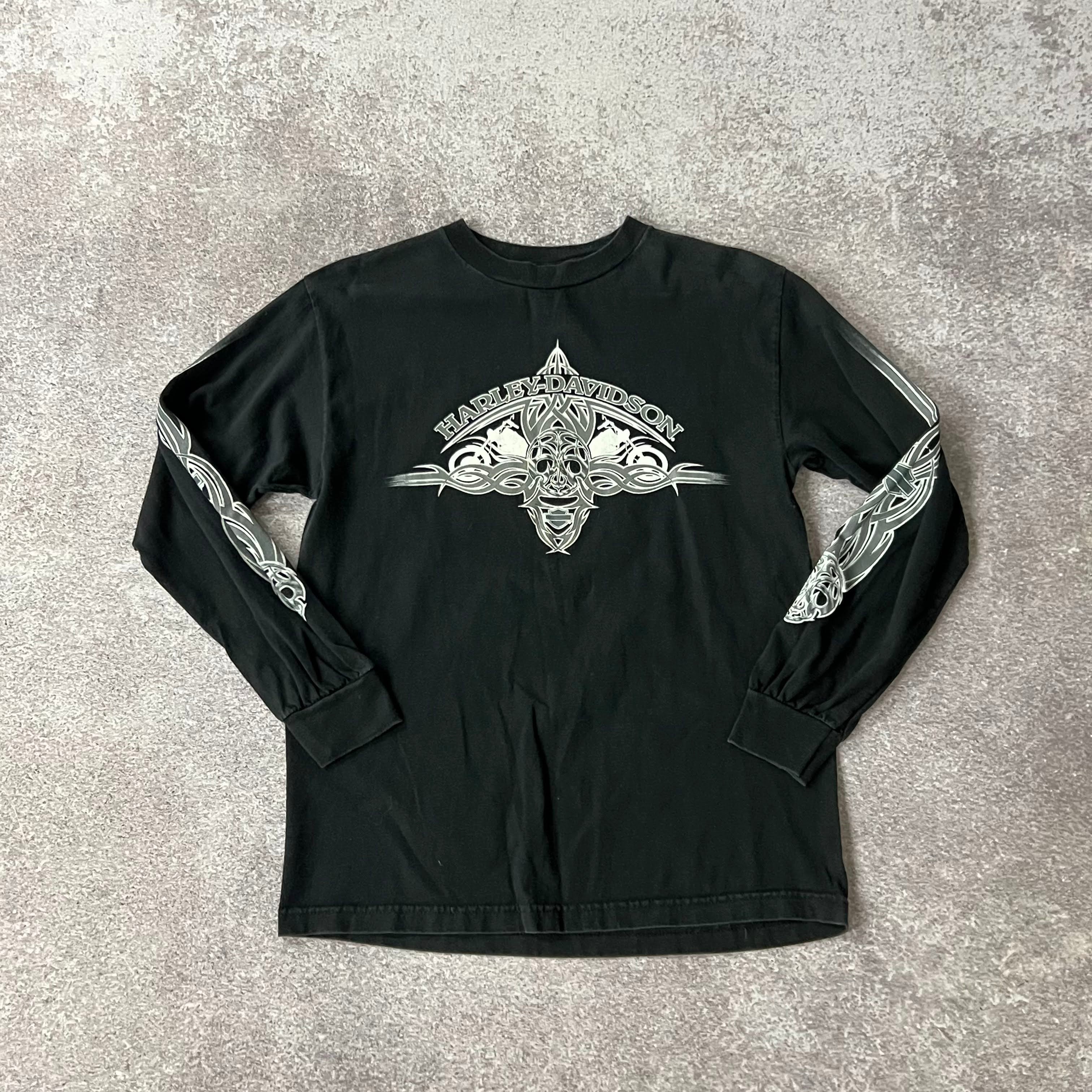 Y2K Harley Davidson Berlin, Germany Worn In Long Sleeve Tee M