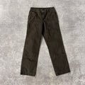 2010s Carhartt Double Knee Brown Relaxed Workwear Pants Size 2
