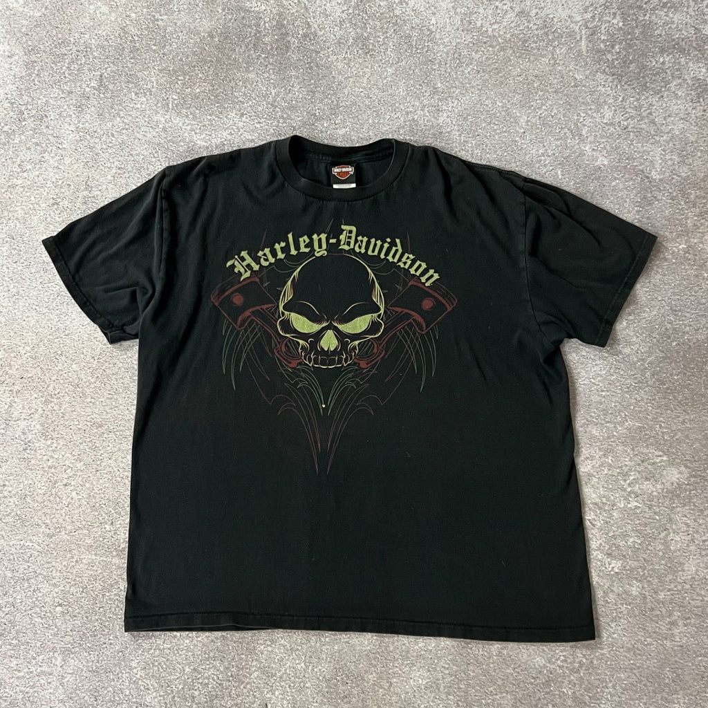 Y2K Harley Davidson New Orleans, Lousiana Big Logo Tee XXL