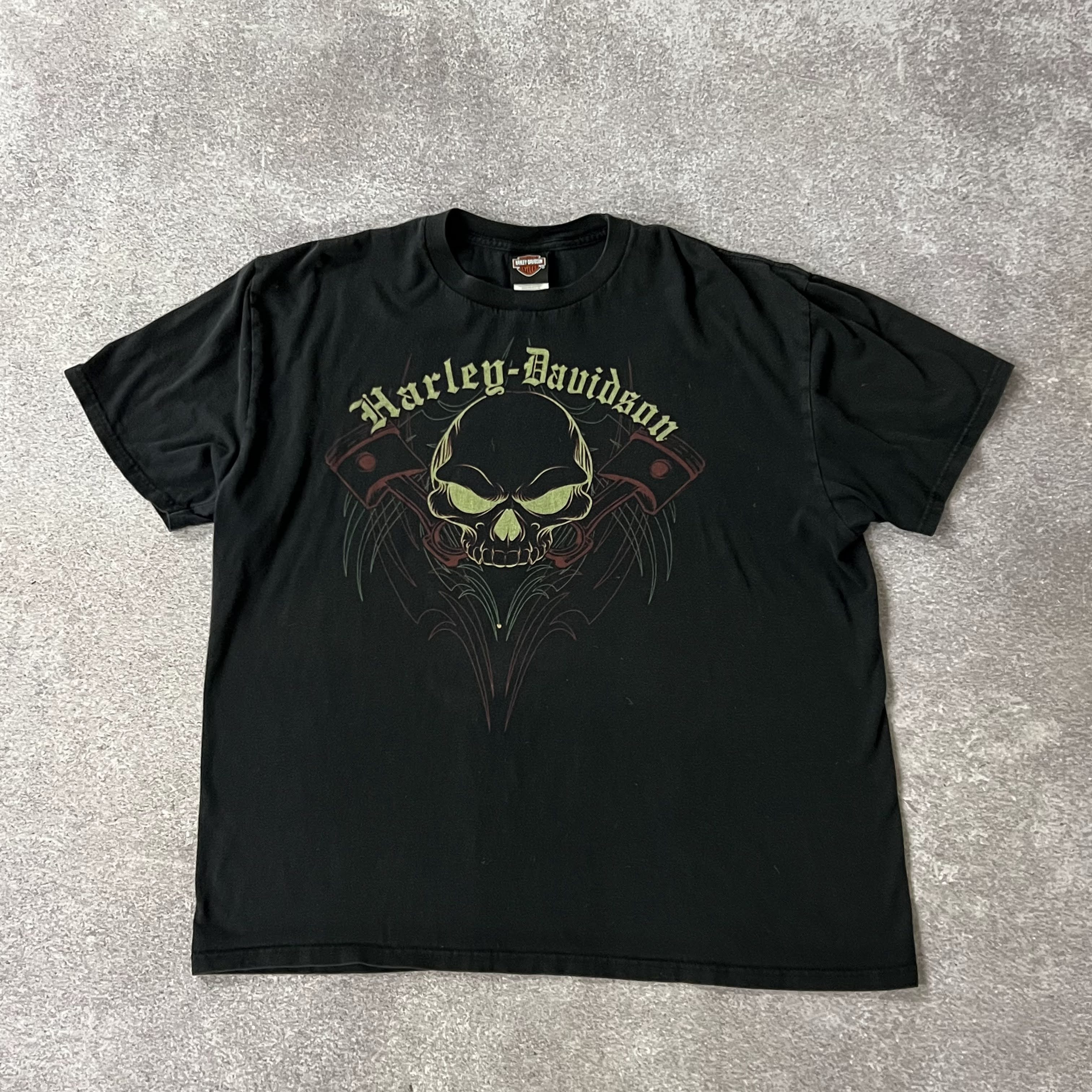 Y2K Harley Davidson New Orleans, Lousiana Big Logo Tee XXL