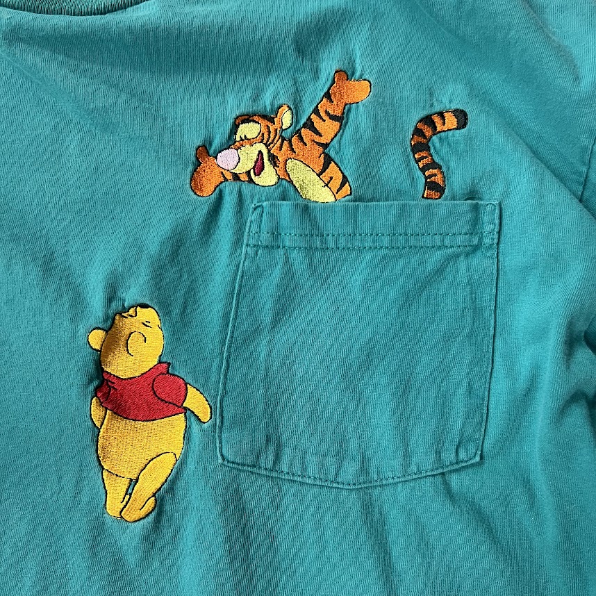90s Disney Winnie the Pooh Embroidered Vintage Streetwear Tee XL