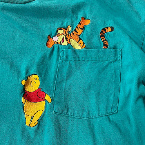 90s Disney Winnie the Pooh Embroidered Vintage Streetwear Tee XL