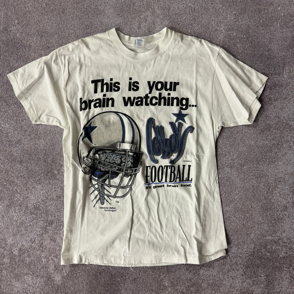 90s Dallas Cowboys Delta Big Logo Tee L