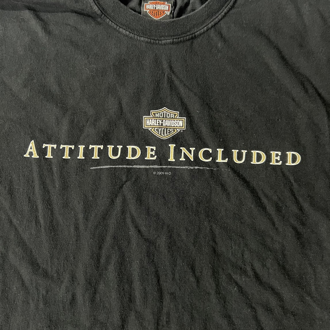 Y2K Harley Davidson Lynchburg, Tennessee Back Graphic Tee XL