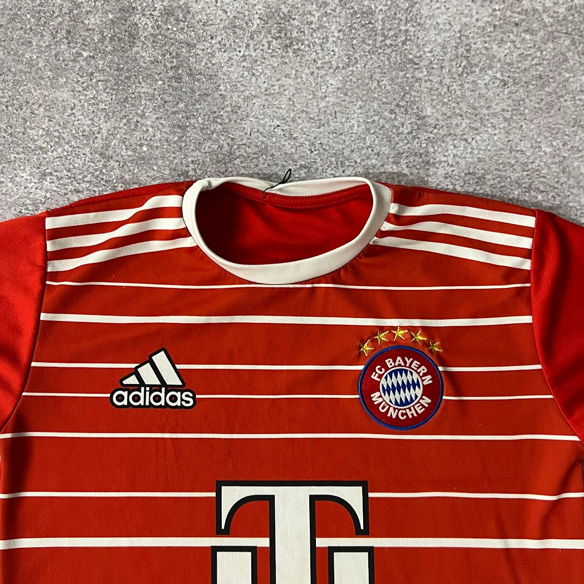 2020s FC Bayern Munich Adidas Red Back Graphic Jersey S