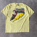 80s Unadilla World Championship Motocross Screen Stars Yellow Tee XL