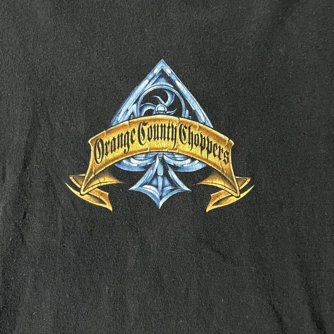 Y2K Orange County Choppers Worn In Long Sleeve Tee XL