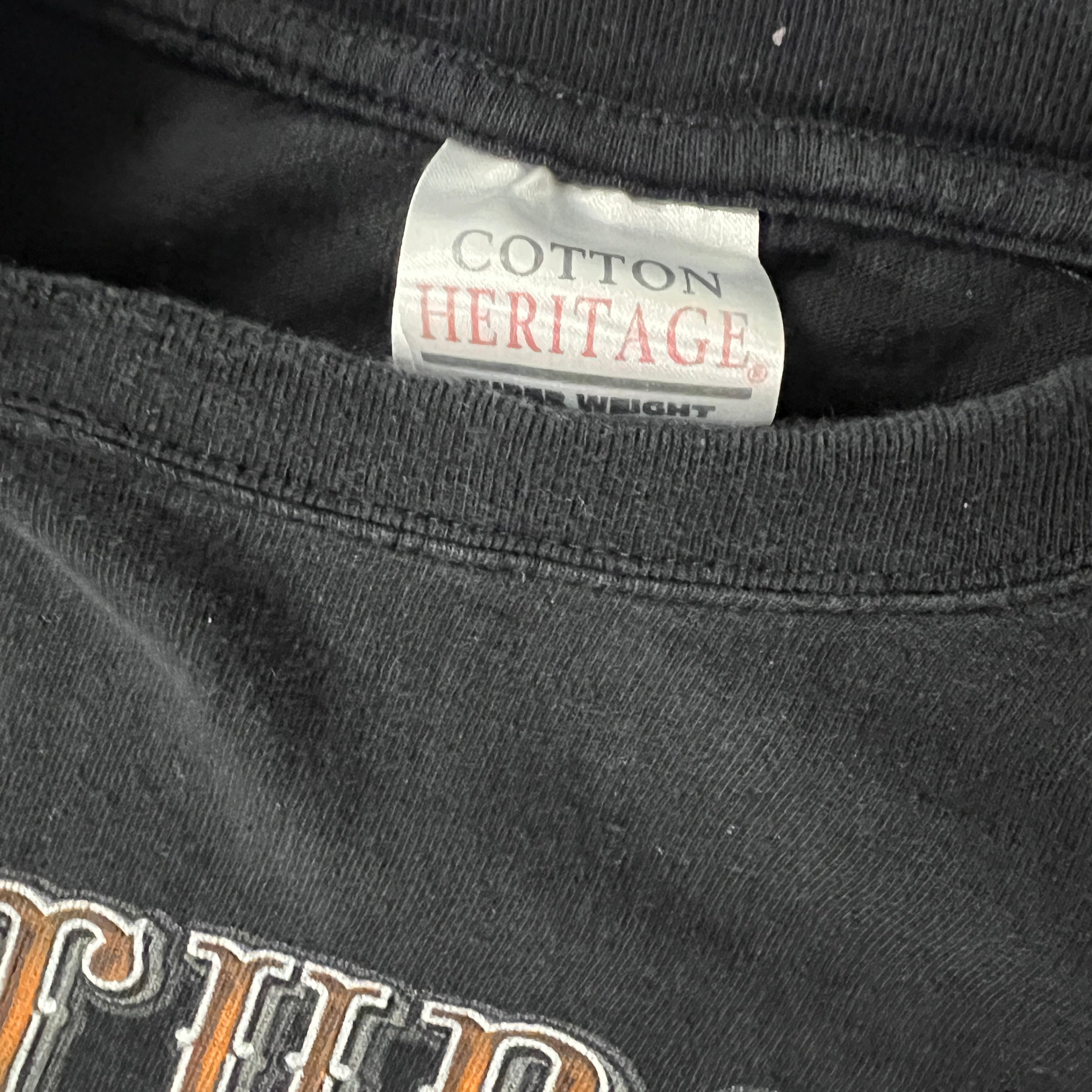 Y2K Cotton Heritage South Dakota Distressed Tee XL