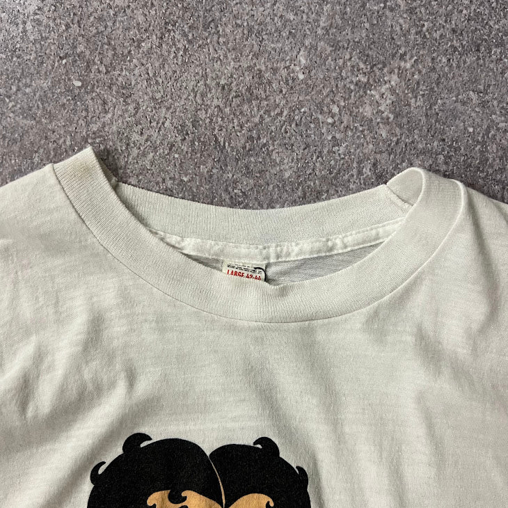 90s Betty Boop Minimal Single Stitch Vintage Graphic Tee L