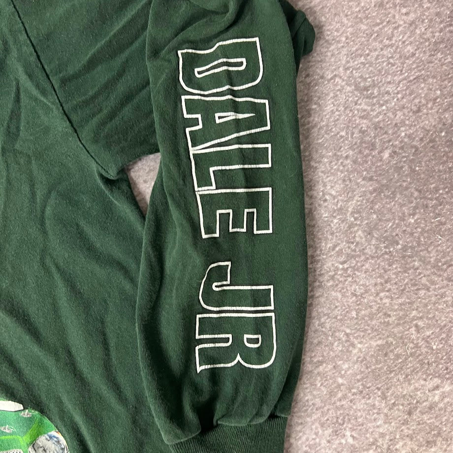 Y2K Dale Jr NASCAR Winners Circle Big Logo Long Sleeve Tee XL