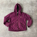 2020s Carhartt Plum Caspia Heavyweight Workwear Jacket L