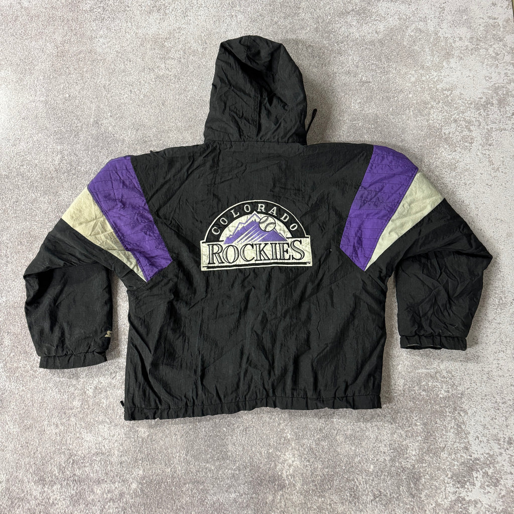90s Colorado Rockies Starter Jacket L