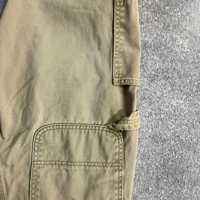 2010s Carhartt Workwear Faded Relaxed Tan Vintage Pants 34x30